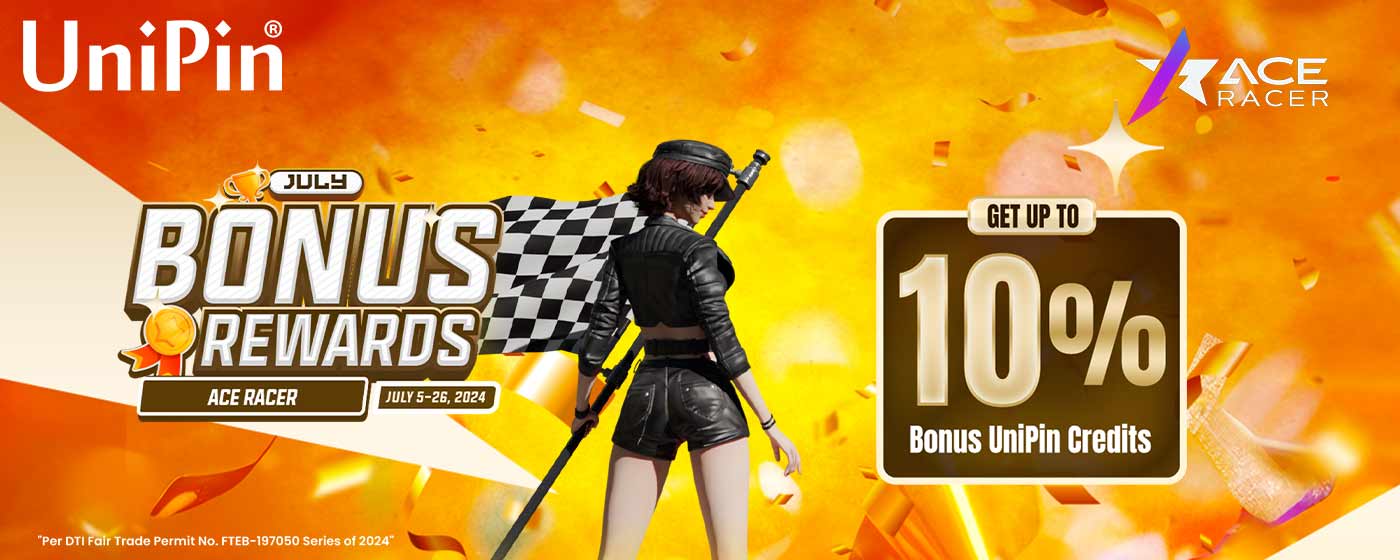 July Bonus Rewards: Ace Racer (PH)